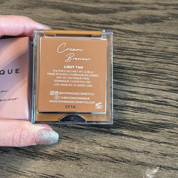 DOMINIQUE COSMETICS Cream Bronzer - Shade Light Tan - Picture 5 of 7